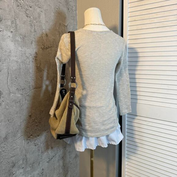 Cato Grey & Cream Boho Cardigan - Picture 7 of 8